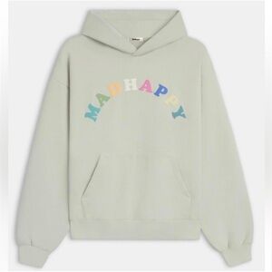 Madhappy Pastels French Terry Hoodie in Light Green